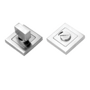 QS4477, WC Indicator Bolt & Thumb Turn, With Coin Release, Square, Stainless Steel, QS-2