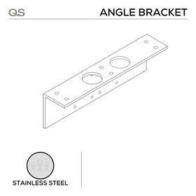 QS7705 angle bracket, for QS700 and QS750, Stainless Steel, QS