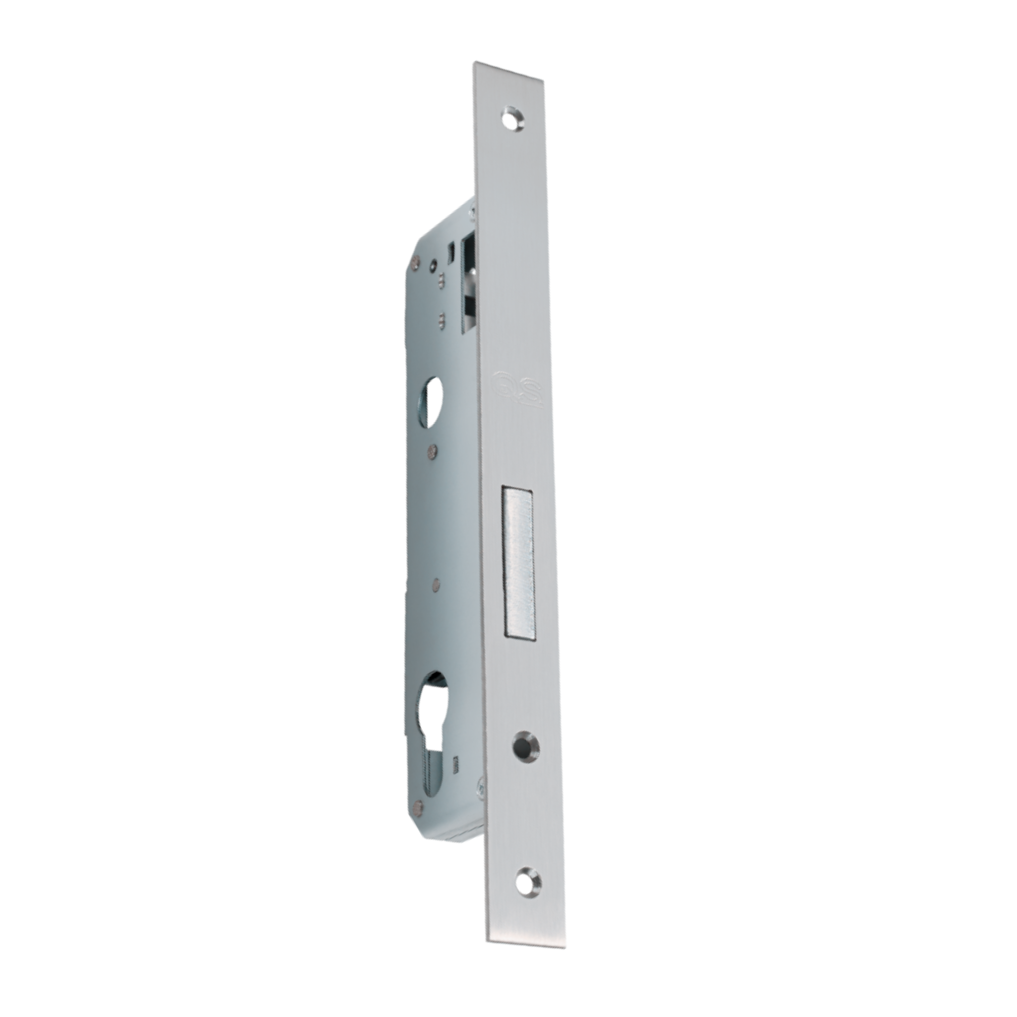 QS8525/4SS, Narrow Style, Deadbolt Lock, Euro Cylinder, Excluding Cylinder, 25mm (Backset), 85mm (ctc), Stainless Steel, QS