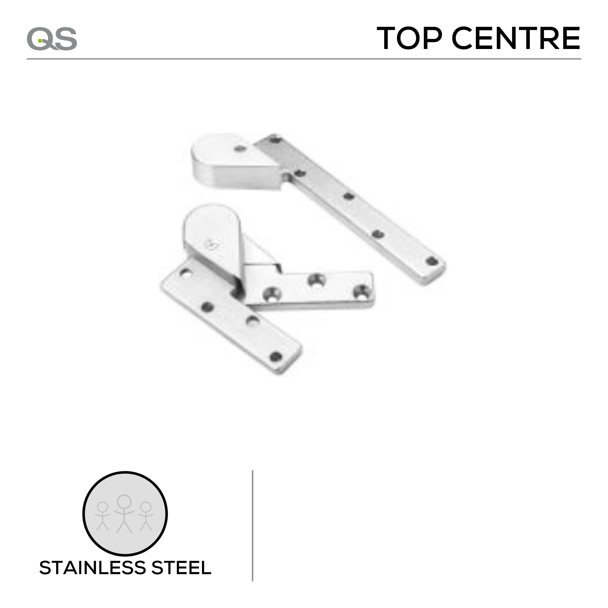 QS8801/LH, Residence, Latch Lock, Euro Cylinder, Excluding Cylinder, Stainless Steel, QS
