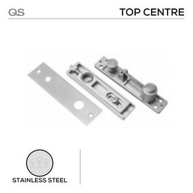 QS8811 DA top centre, Top Centre, Double Action, Stainless Steel, QS