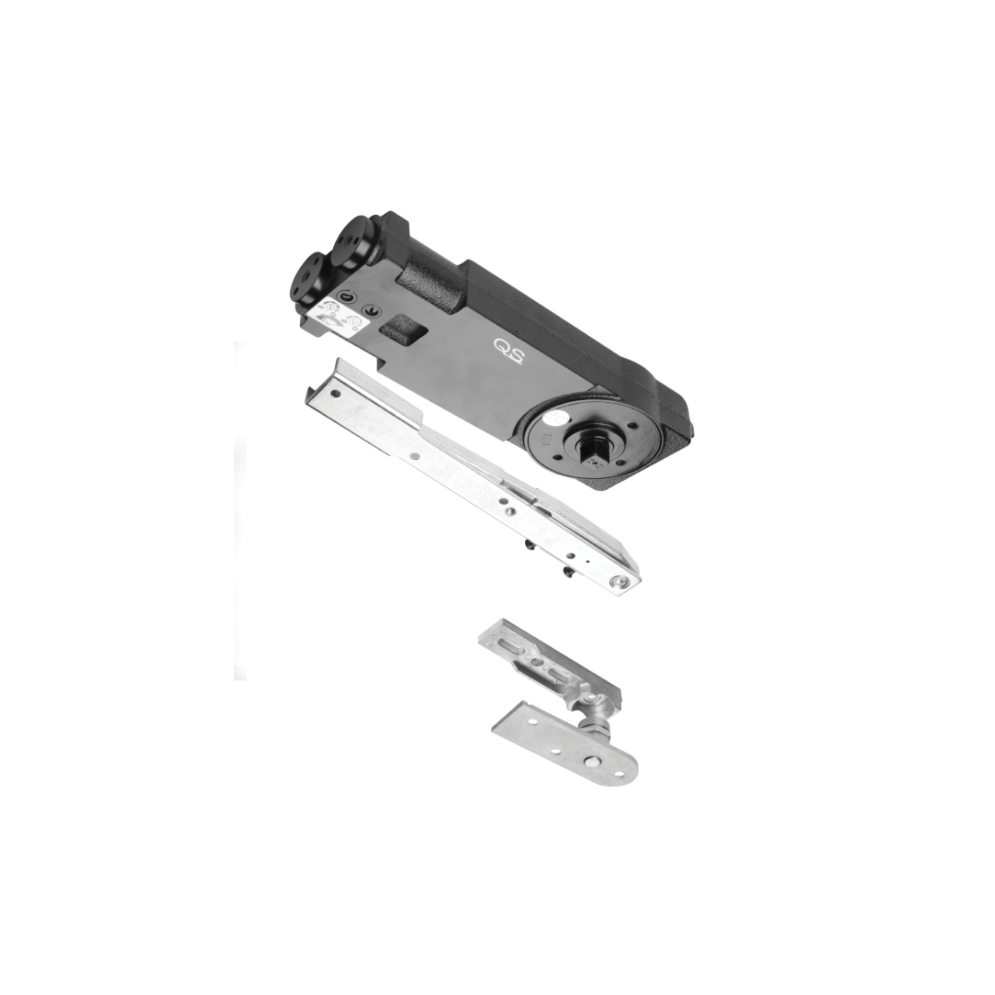 QS900 Transom Concealed Door Closer, Non-Hold Open, QS