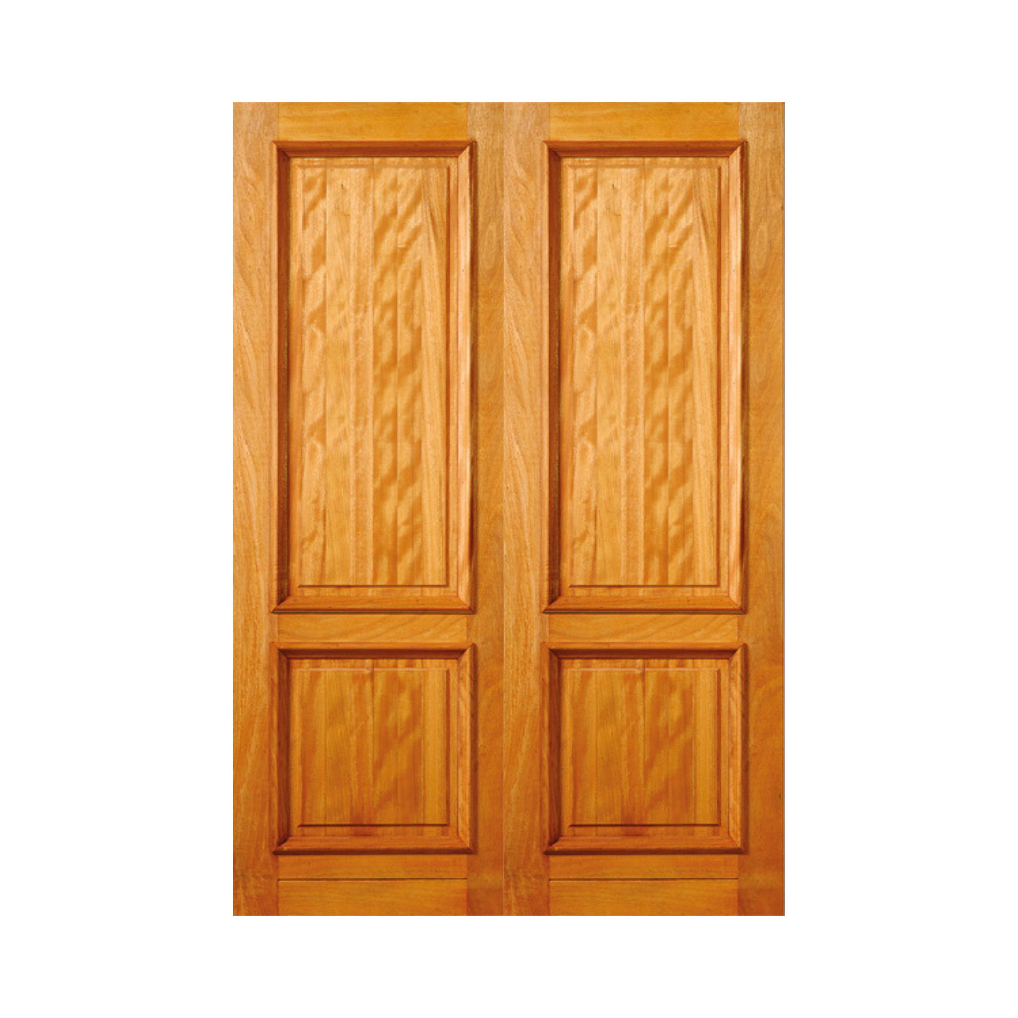 SD16/1612/OO-RH, 44(t) x 1612(w) x 2032(h), Solid, Double Hinged (Open Out), Semi Exterior, Panels, 2 Panel, Hardwood, SWARTLAND CAPE CULTURE