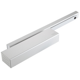 TS91B EMF, Door Closer, Cam Action, Electro Mechanical Hold Open, 950mm (w), Transom Fixing, Door Leaf Fixing, EN 3, Hydraulic Speed Control, Slide Channel, Stainless Steel, DORMAKABA